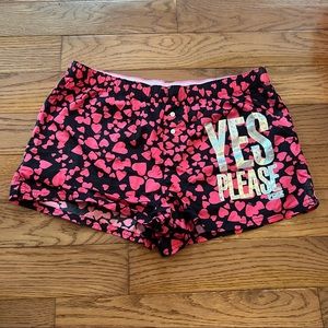 PINK SLEEP SHORTS